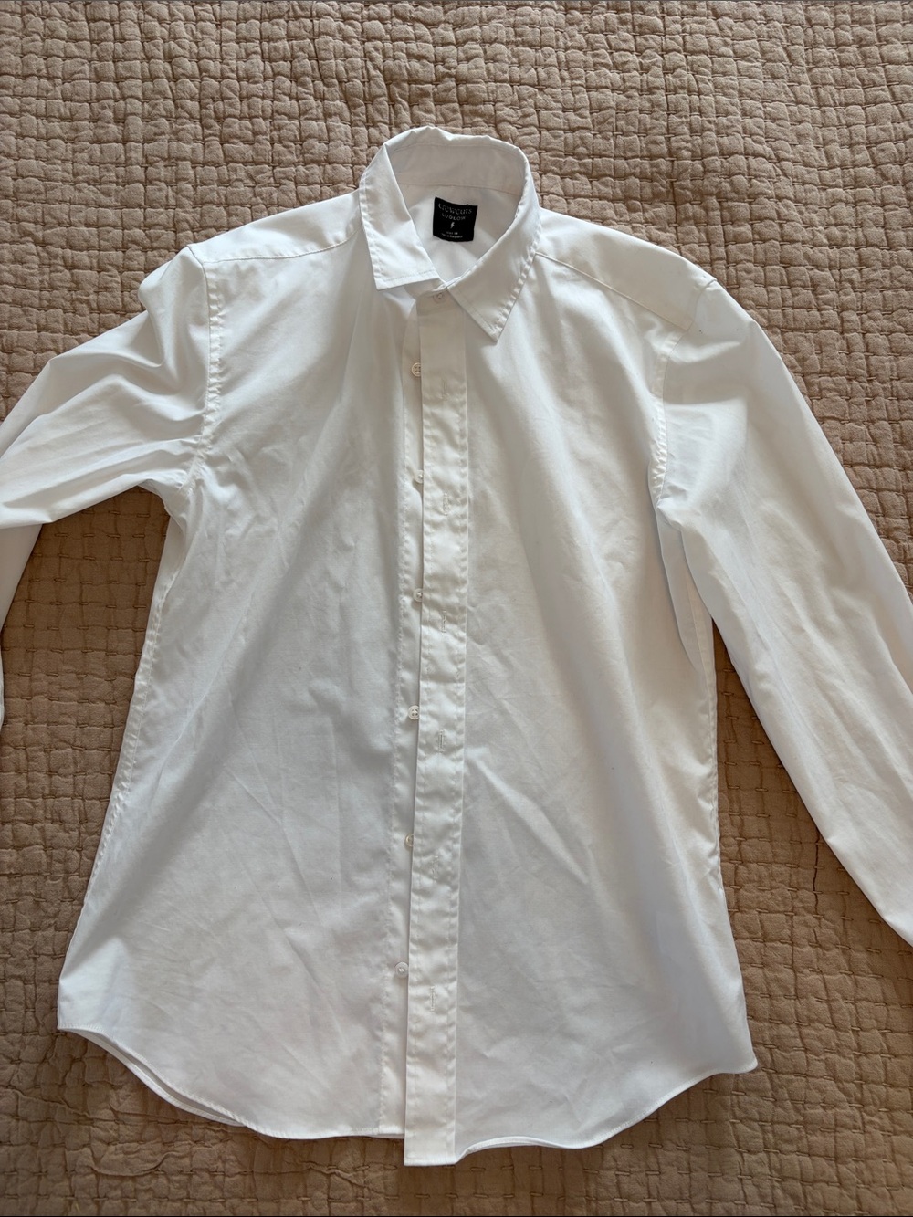 Crewcuts White Button-Down Shirt